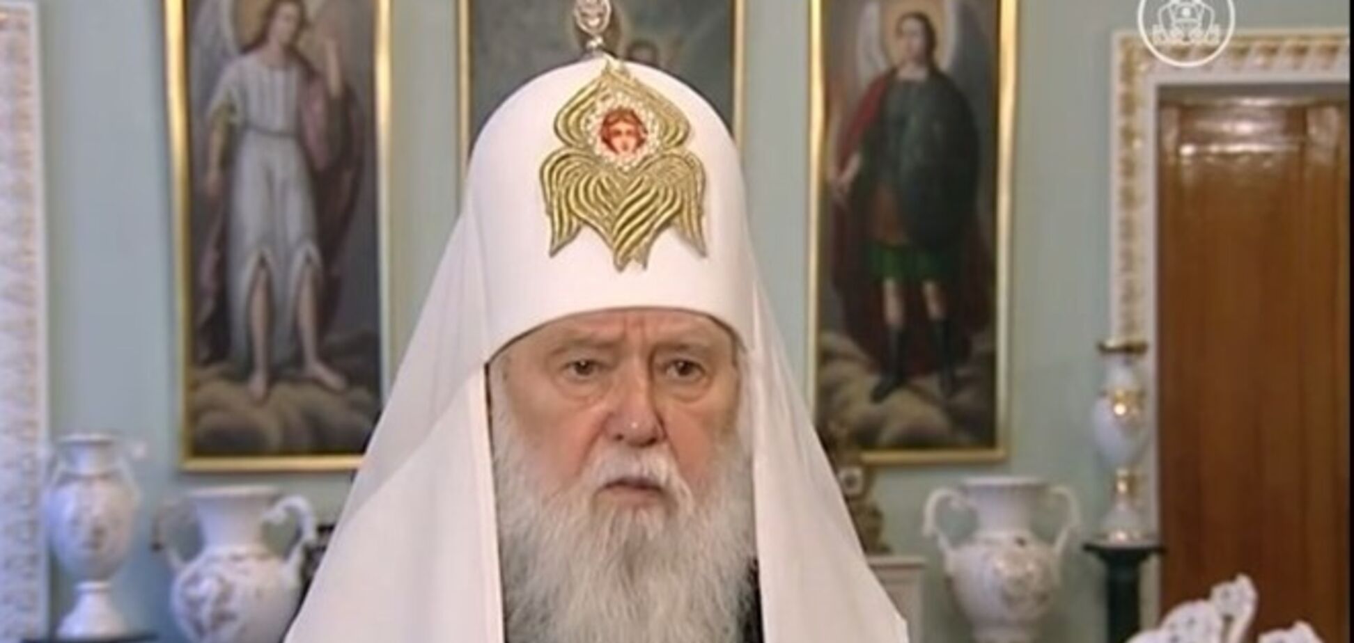 Патриарх Филарет в канун Рождества пожелал Украине победы над видимыми и невидимыми врагами
