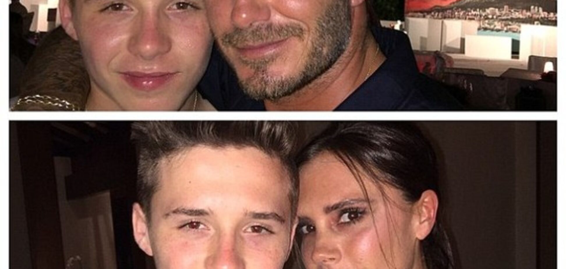 Сын Дэвида и Виктории Бекхэм поделился снимками с семейного отдыха