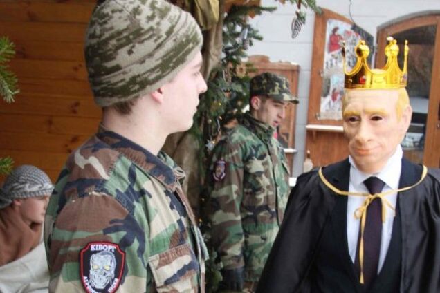 'Фронтовой вертеп' с Путиным в роли Ирода прибыл в зону АТО