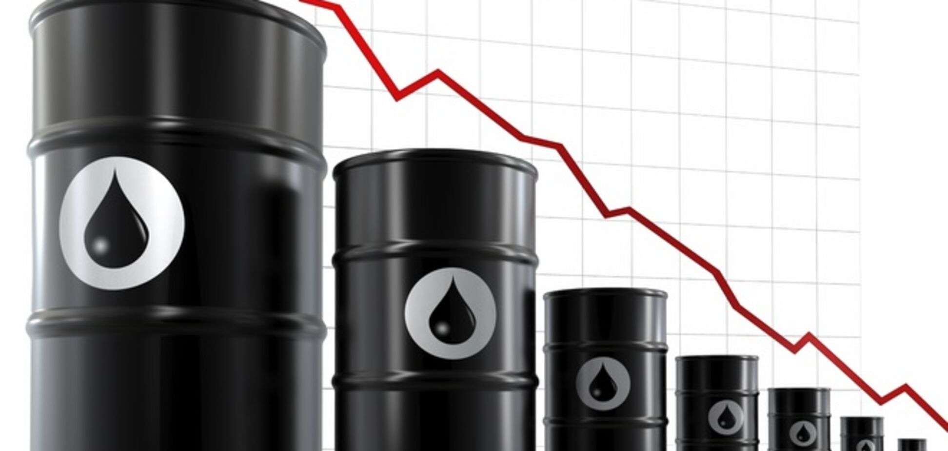 Цена на нефть Brent впервые за пять с лишним лет упала ниже $50 за баррель
