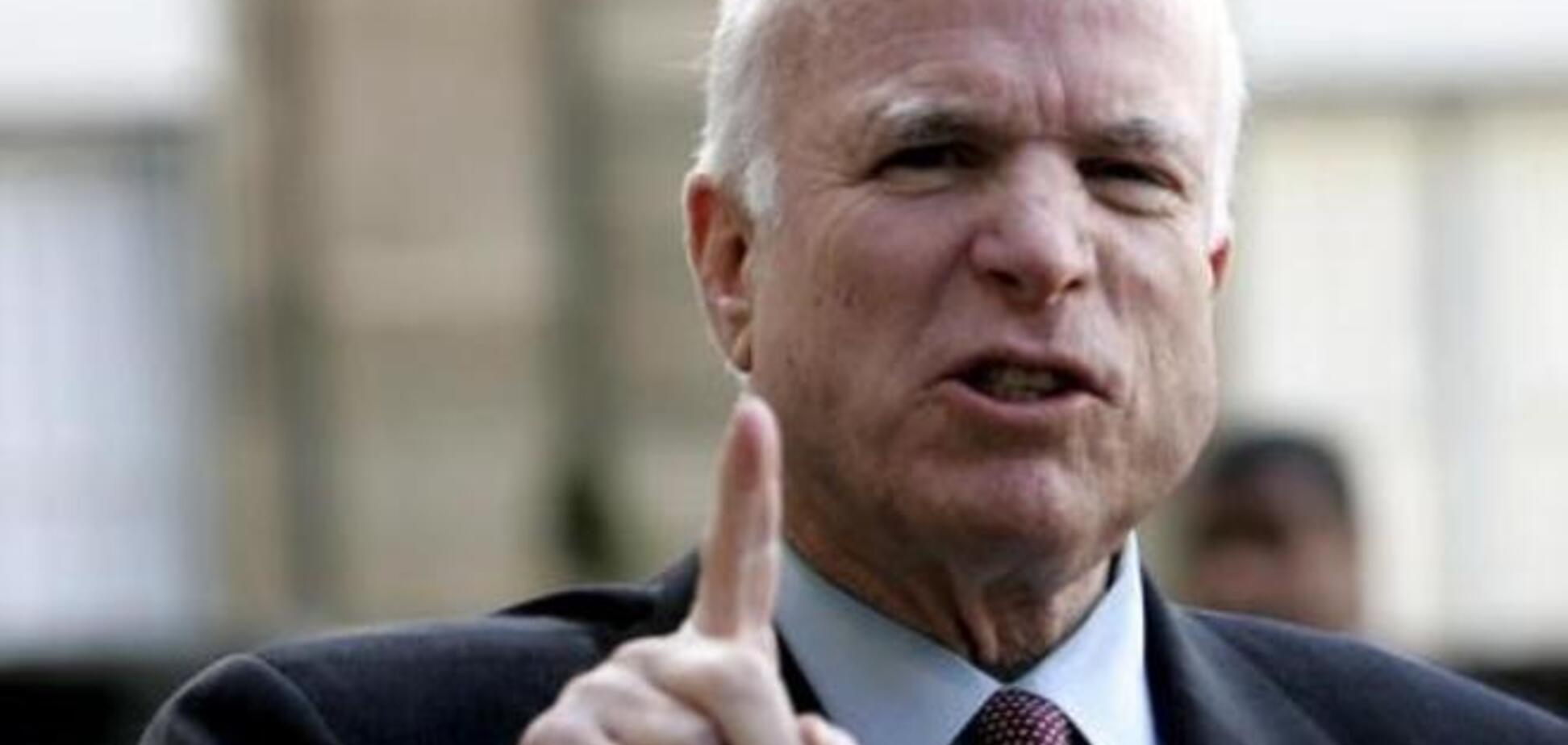 Маккейн уверен, что у России путь один – вернуть Крым и убраться из восточной Украины