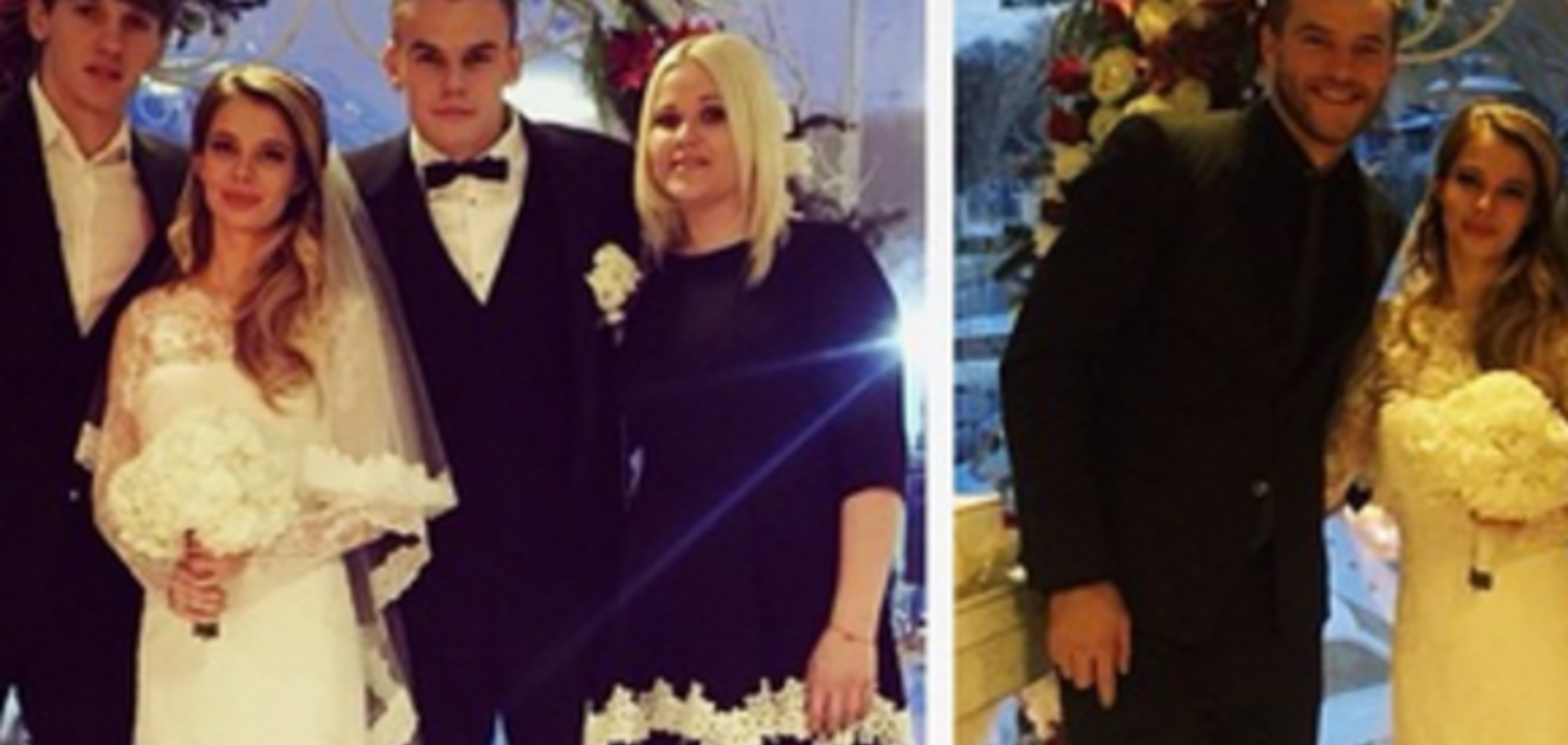 Футболисты 'Динамо' поделились яркими фото со свадьбы Коваля