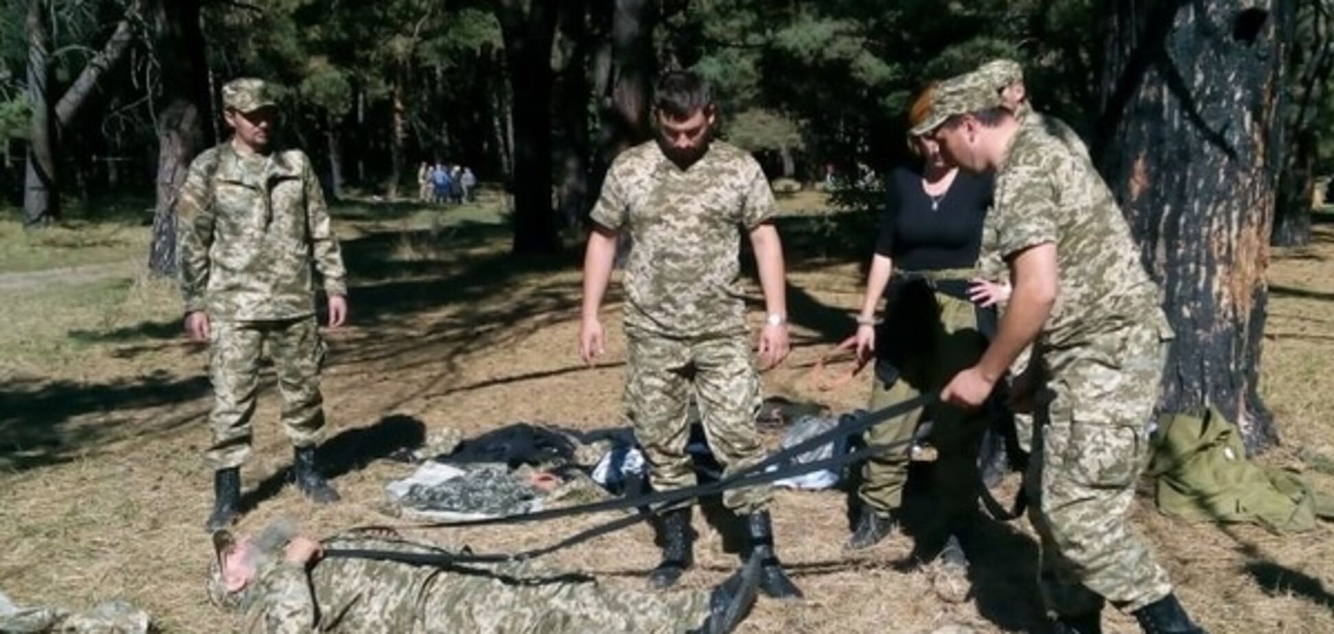 Военный капеллан молитвой спас четырех солдат