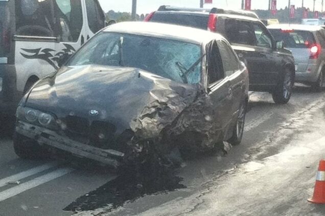 Стали известны подробности масштабной аварии на мосту Патона: схема ДТП