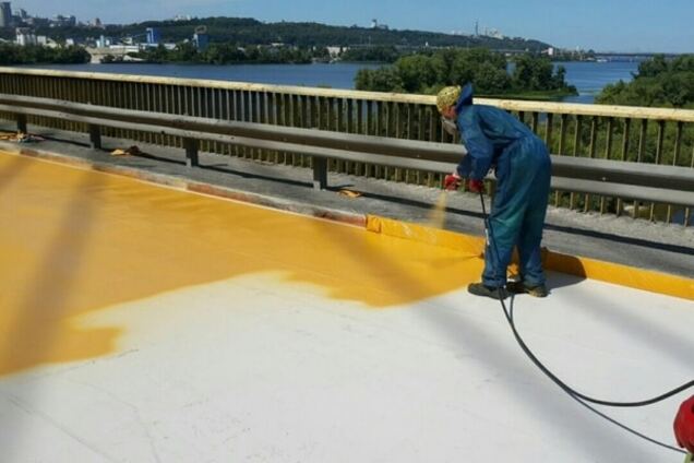 Начался финальный этап ремонта на Южном мосту Киева: опубликованы фото