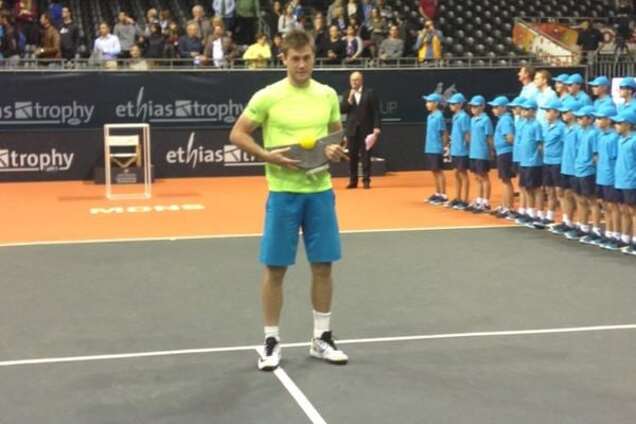Украинец выиграл престижный теннисный турнир, одолев знаменитого немца