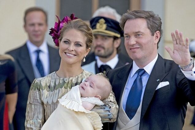 В Швеции крестили маленького принца Николаса: фото королевской семьи