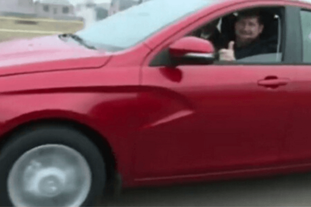 Дайте 100! Кадыров испытал Lada Vesta и будет выпускать ее на 'Чеченавто': фотофакт