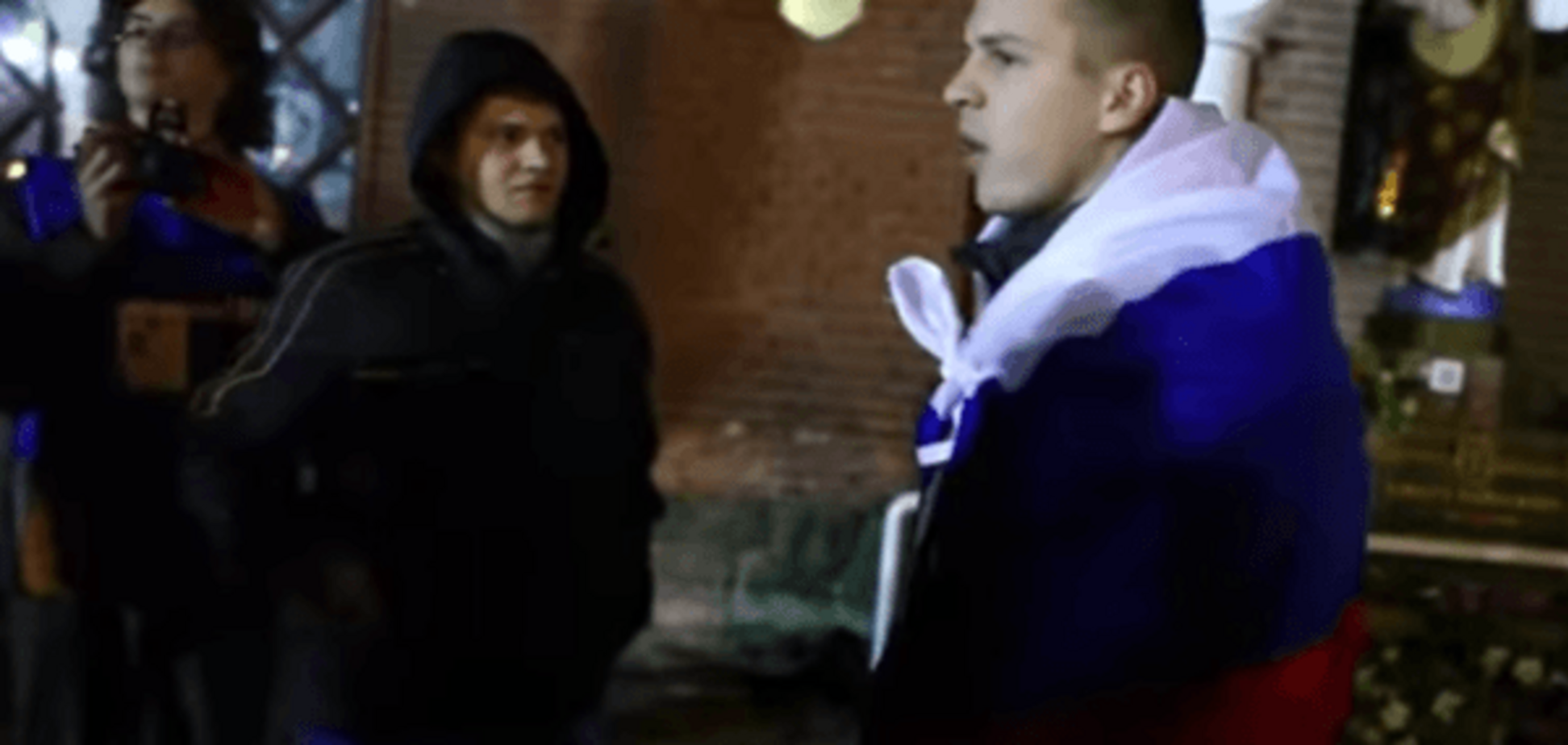 В Минске изгнали 'русский дух' при помощи лозунга 'Слава Украине': опубликовано видео