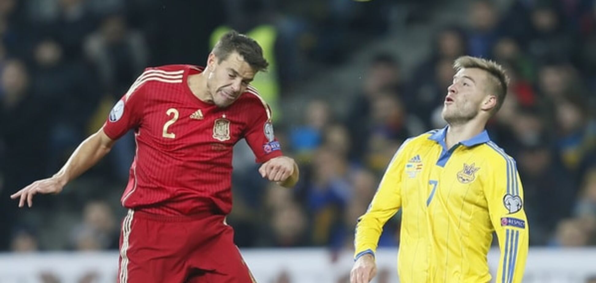 'Треба було грати погано'. Ярмоленко пояснив поразку України від Іспанії
