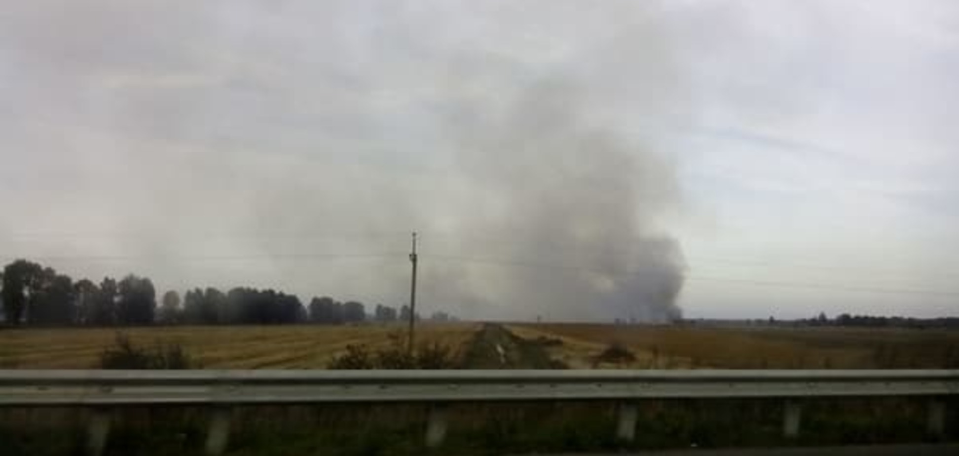 У соцмережі поскаржилися на палаючі під Києвом торфовища: важко дихати