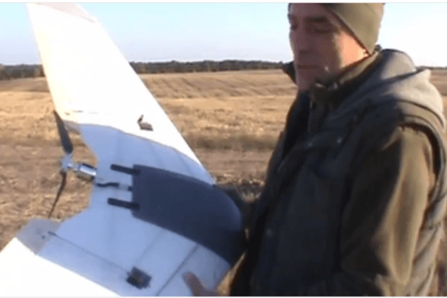 Фронтовой беспилотный разведчик: бойцы АТО показали любимый самолет