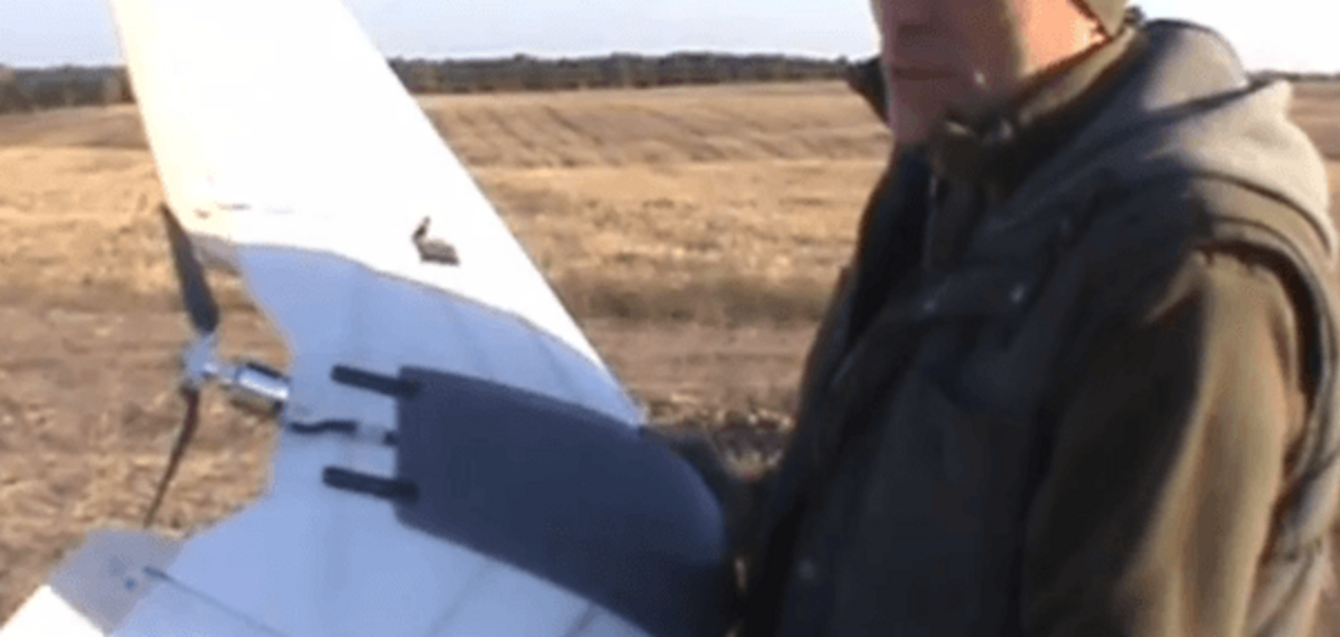 Фронтовой беспилотный разведчик: бойцы АТО показали любимый самолет