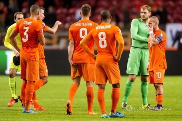 Голландия установила исторический антирекорд в отборе Евро-2016