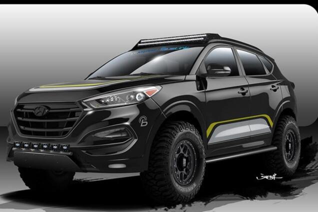 Новый Hyundai Tucson подготовили для серьезного бездорожья