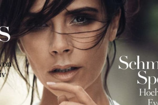 Красавица Виктория Бекхэм украсила обложку немецкого Vogue