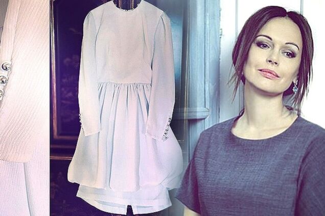 Ирина Безрукова выставила на продажу подвенечное платье