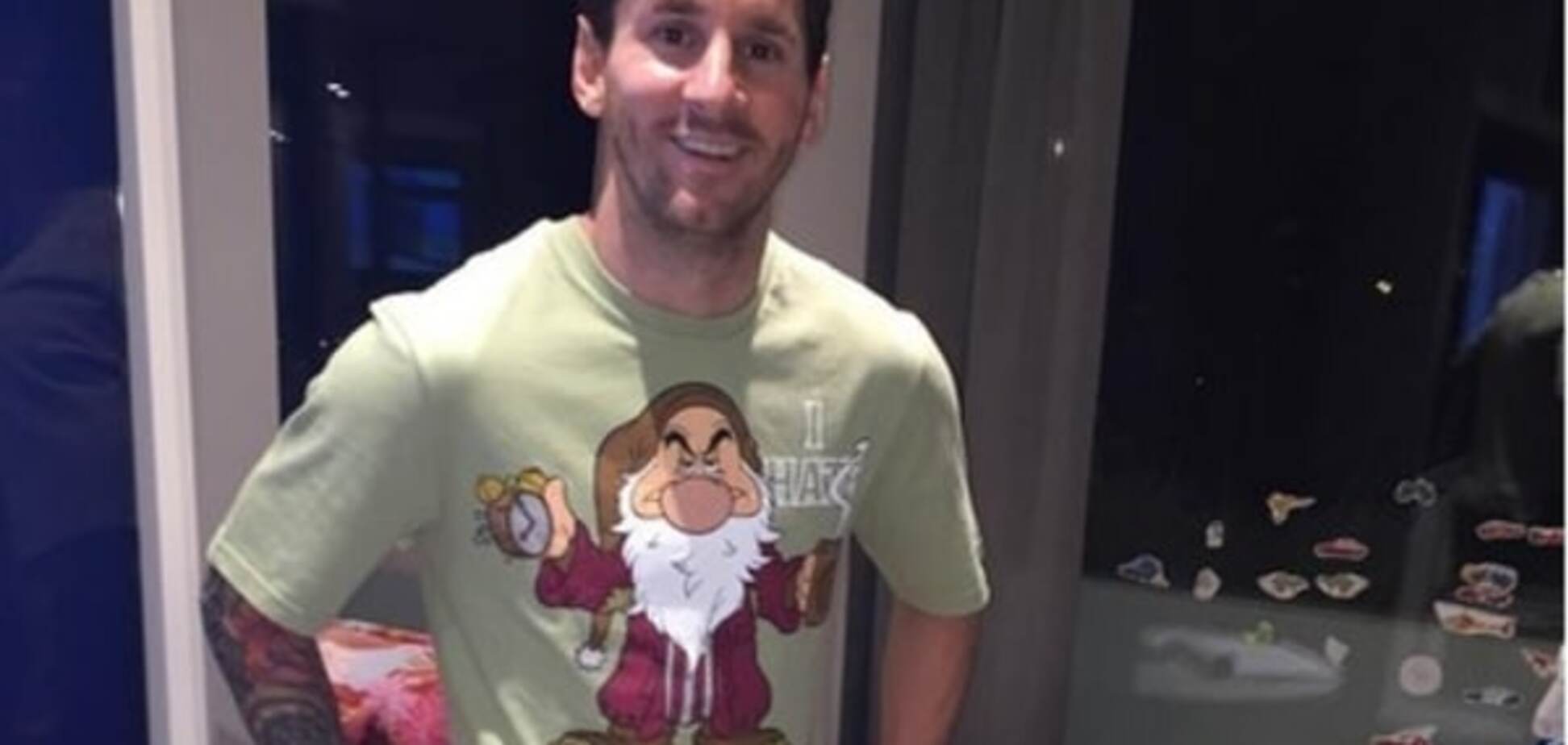 Месси взорвал соцсети фотографией в пижаме гнома