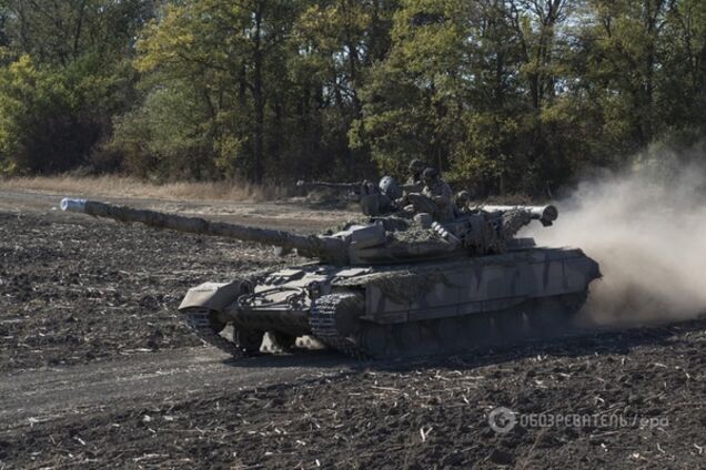 Украинские военные на Донбассе приготовили технику и позиции к зиме