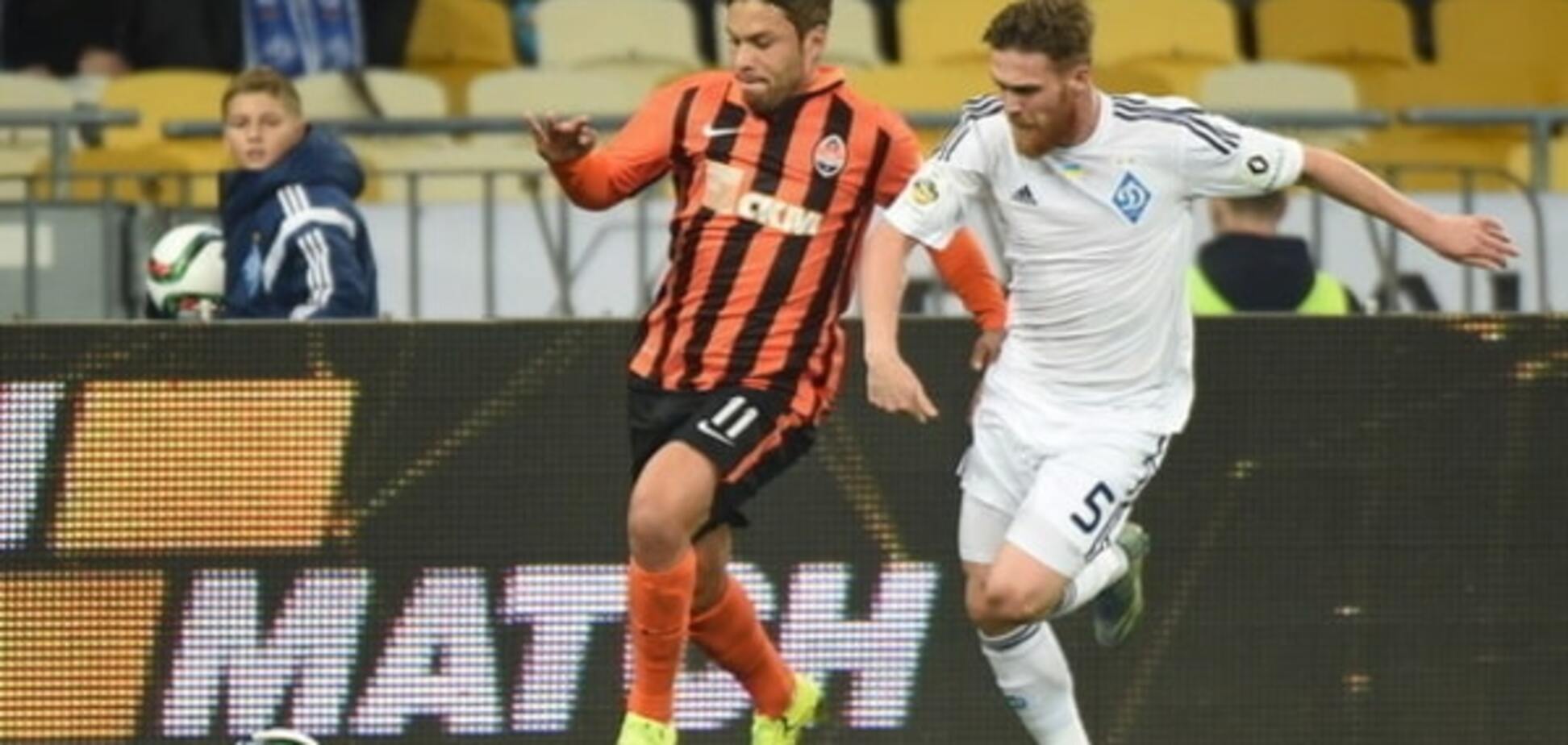 'Шахтер' заставил 'Динамо' установить личный антирекорд чемпионатов Украины