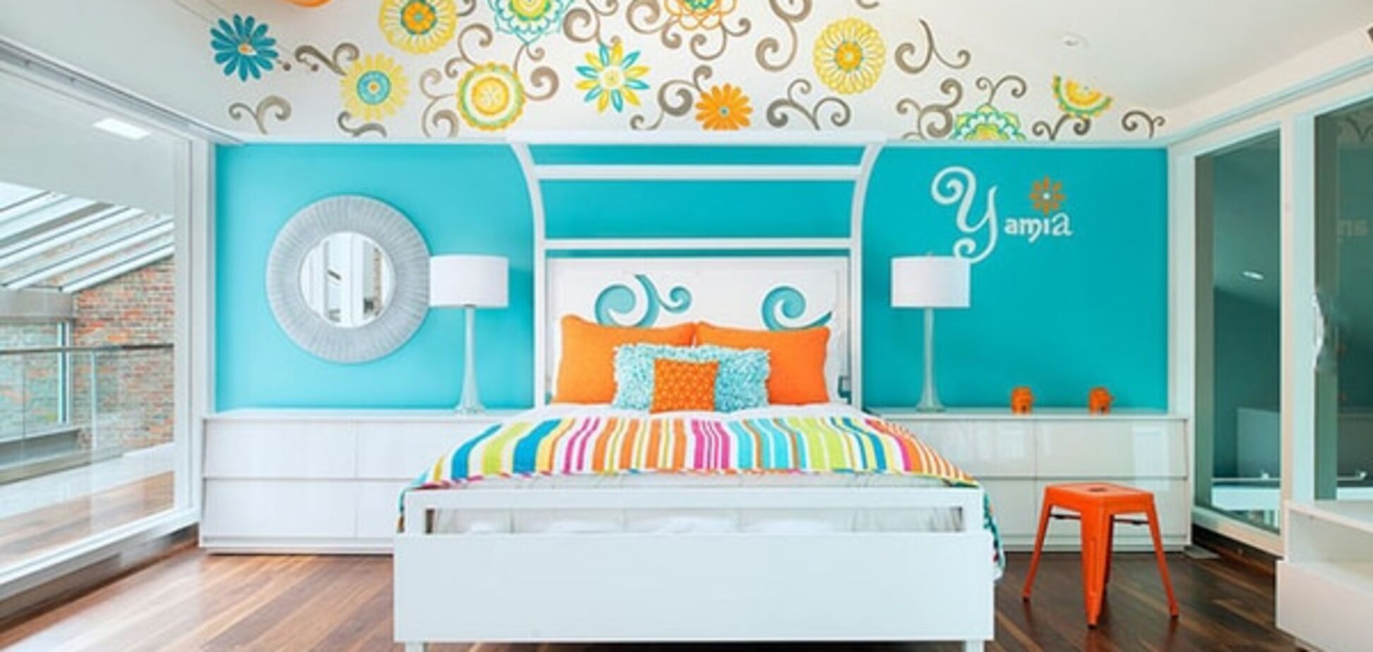 Вальс цветов: как ярко и оригинально оформить спальню для девочки