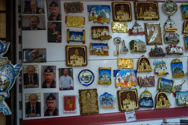 'Сувенирный Путин' вытесняет матрешек и церкви - блогер