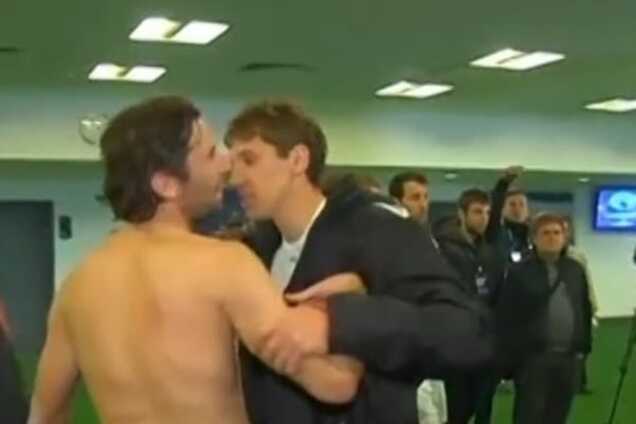 Разборки футболистов после матча 'Динамо' – 'Шахтер': опубликовано видео