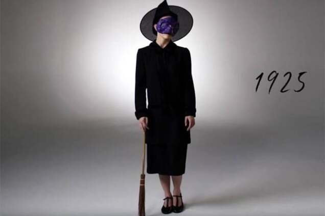 История моды костюмов на Хэллоуин: 100 лет за 3 минуты