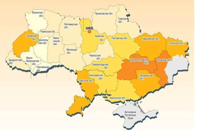 Названы самые криминальные регионы Украины: опубликована инфографика