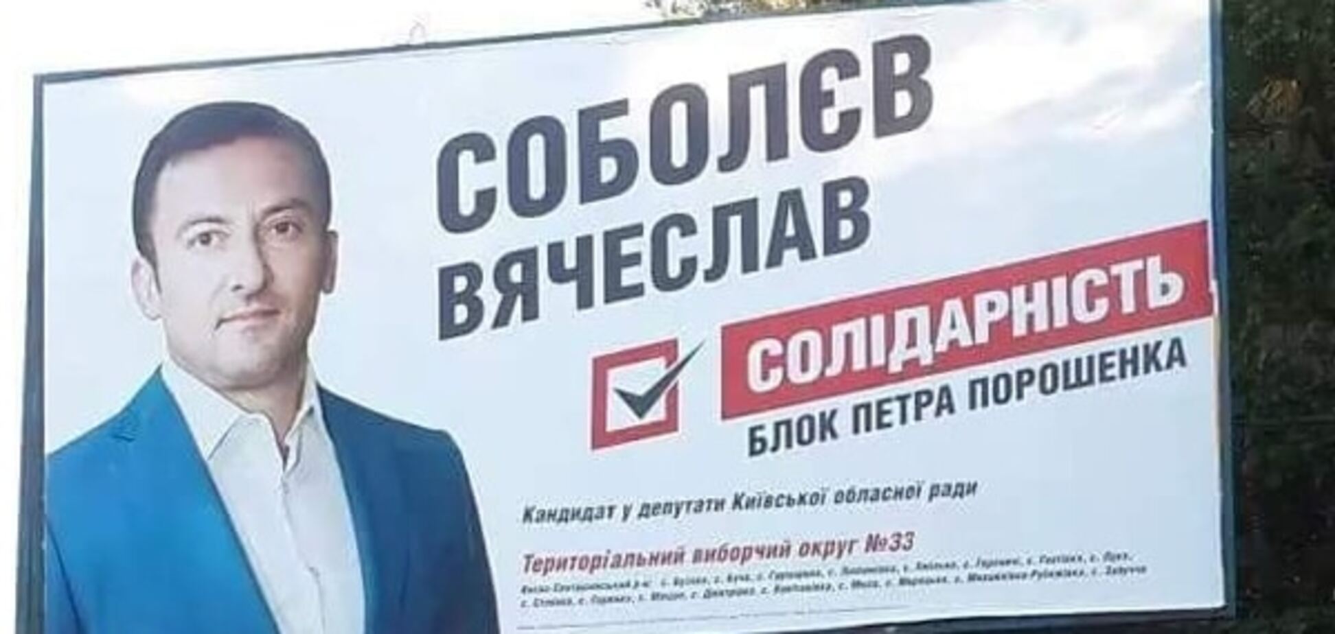 В Киевский облсовет от БПП баллотировался спонсор 'ДНР' и друг Януковича