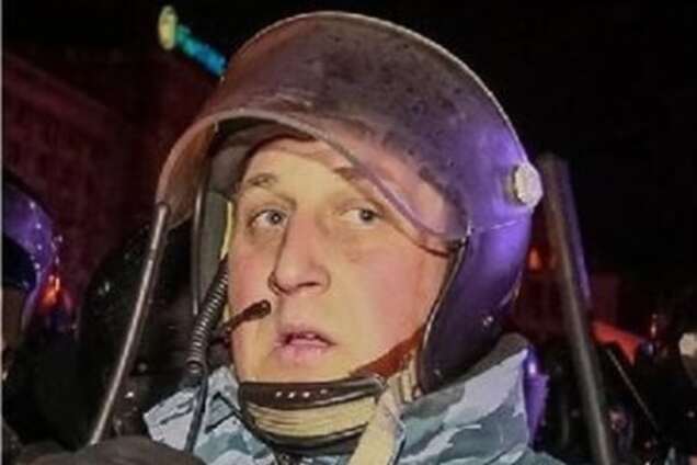 'Беркутовец', избивший журналистов на Евромайдане, остался в МВД: опубликован документ