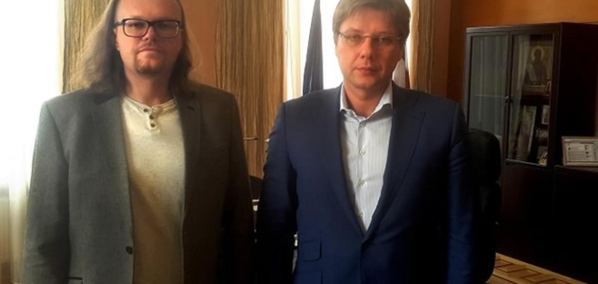 Представитель партии 'Право Народа' встретился с мэром Риги