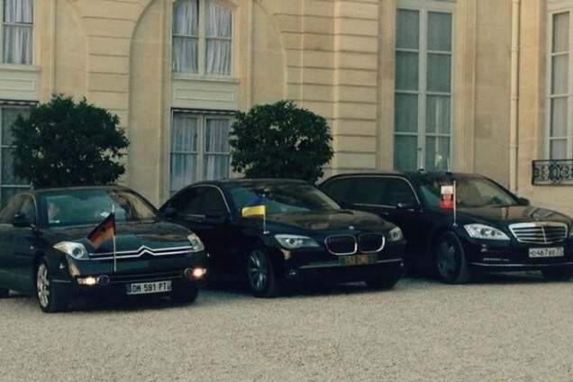 Путин приехал в Елисейский дворец на самом шикарном авто: опубликованы фото