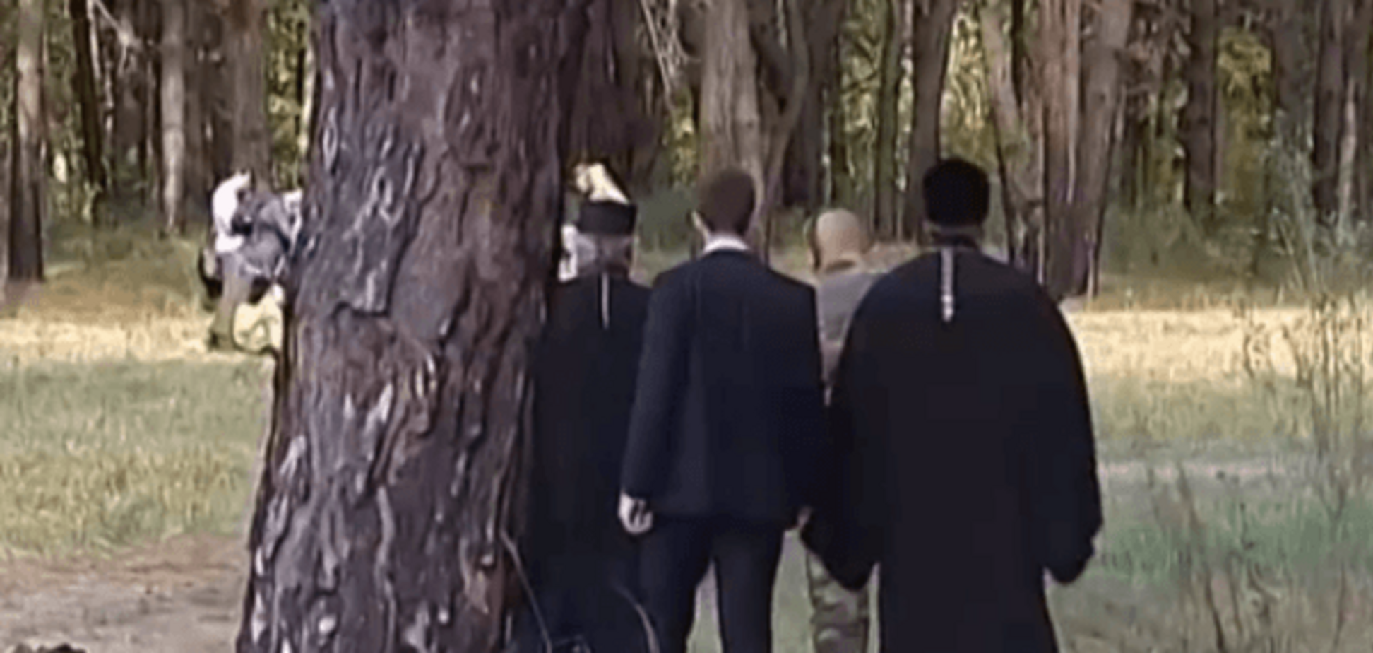 Священники из 'духовного спецназа' обещают бить врага в зоне АТО кадилом: видеофакт