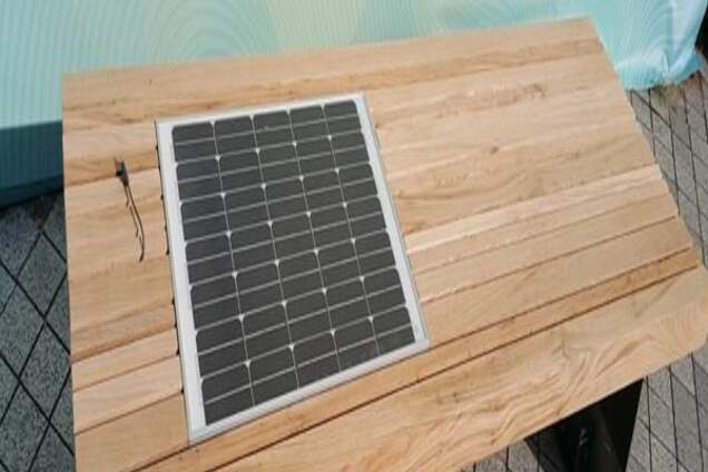 У Києві презентують лавочку із сонячною батареєю: опубліковані фото