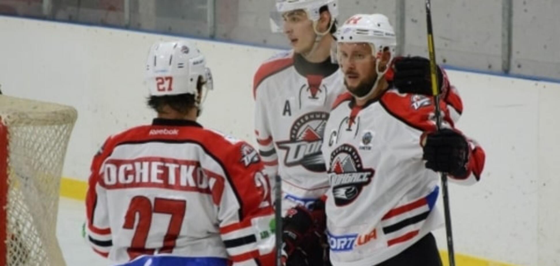 ХК 'Донбасс' уверенно выиграл в Кременчуге