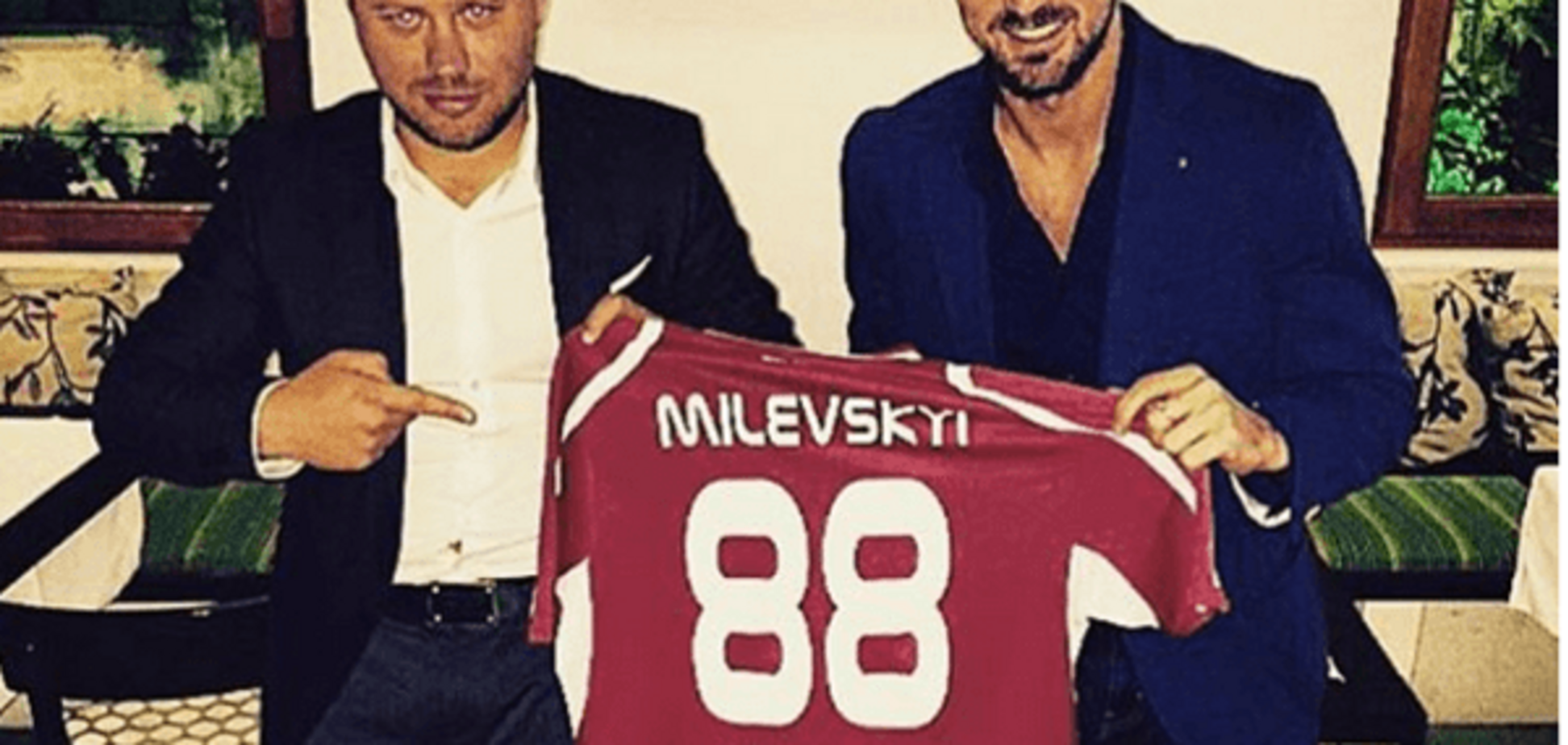 Милевский продаст уникальную футболку, чтобы помочь детям-сиротам АТО