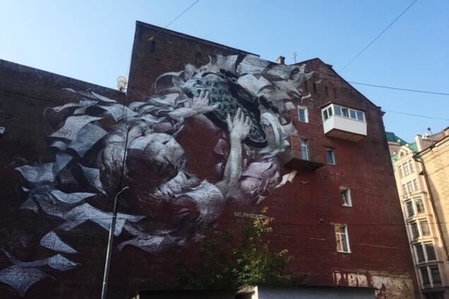 В Киеве новый мурал нарисовали в честь журналистов: опубликовано фото