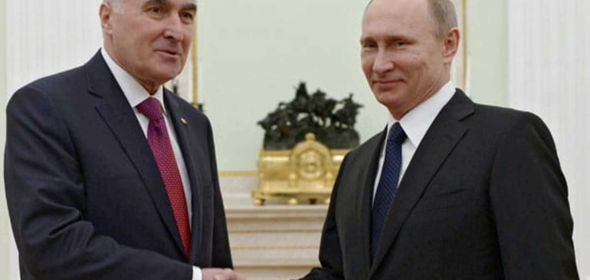 Південноосетинську маріонетку Кремля внесли в 'Чистилище'