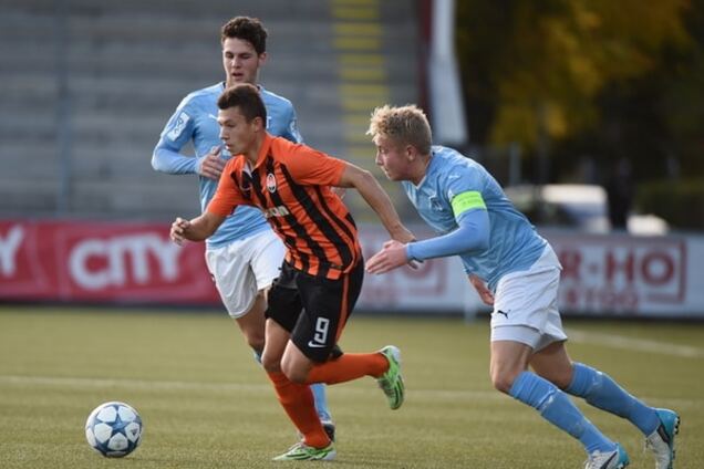 'Шахтер' забил пять мячей, но не смог победить 'Мальмё' в матче Лиги УЕФА