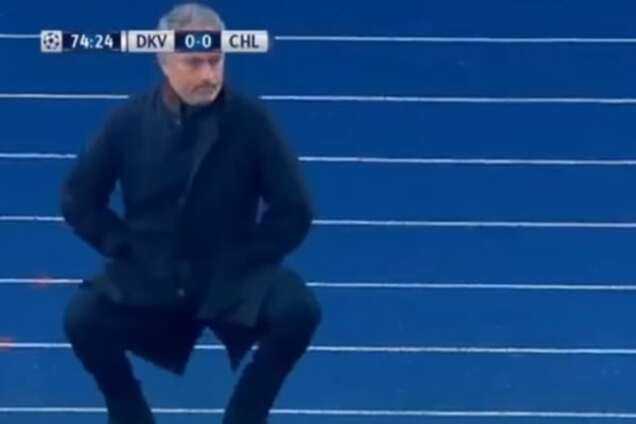 Настоящий козак. Моуриньо взорвал интернет танцем во время матча с 'Динамо': видеофакт