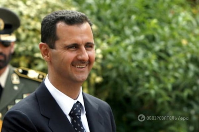 Асад поблагодарил Путина за бомбежки Сирии