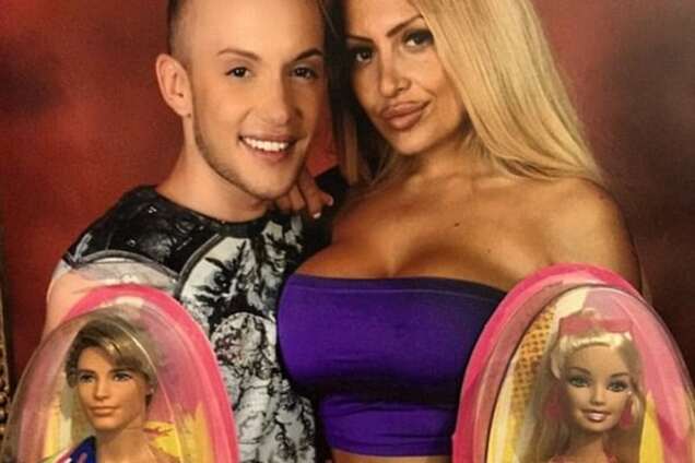 Молодая пара превратила себя в Кена и Барби, сделав 15 операций