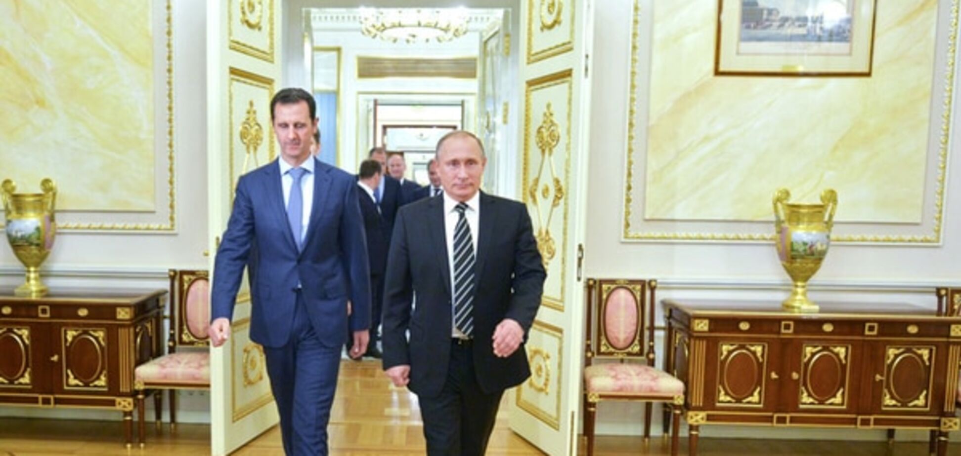 СМИ: встреча Путина и Асада может означать конец войны в Сирии
