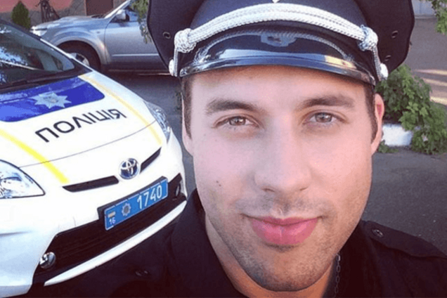 Самый накачанный коп: красавчик-бодибилдер стал полицейским в Одессе