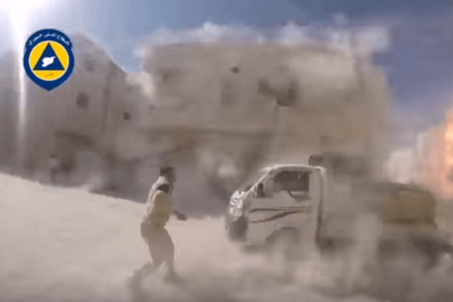 Повстанцы опубликовали видео авиаудара России по госпиталю в Сирии