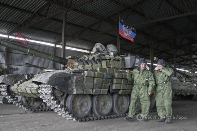 Замаскированные под террористов военные из РФ готовят технику к возврату в Россию - Тымчук