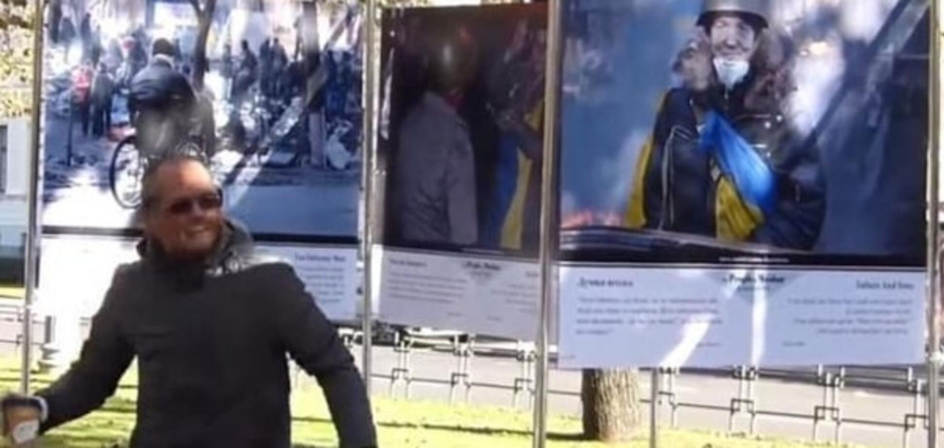Латвийские байкеры будут охранять выставку 'Люди Майдана'