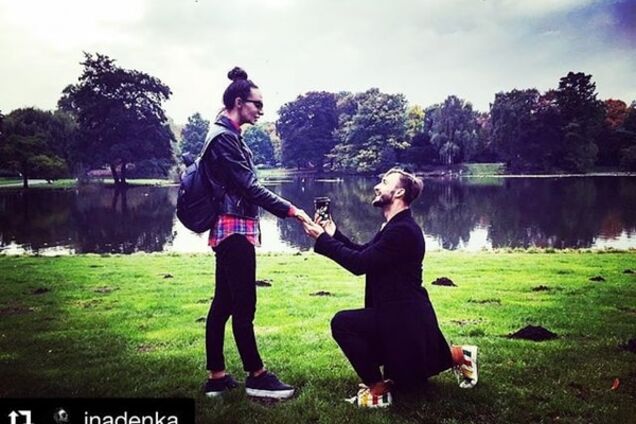 Любимый Екатерины Варнавы сделал ей предложение