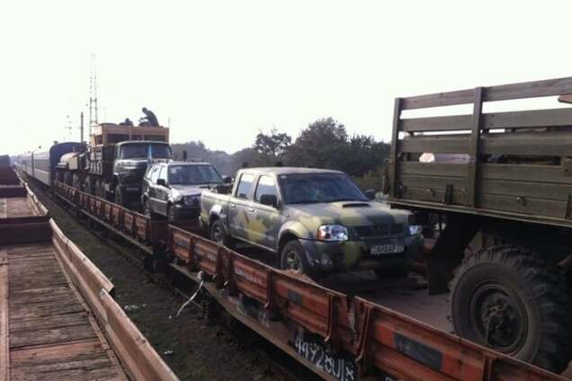 Бойцов батальона 'Айдар' вернули на передовую АТО: фоторепортаж